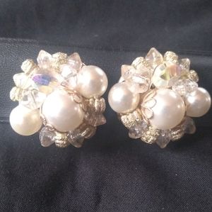 2 Pair Vintage Earrings